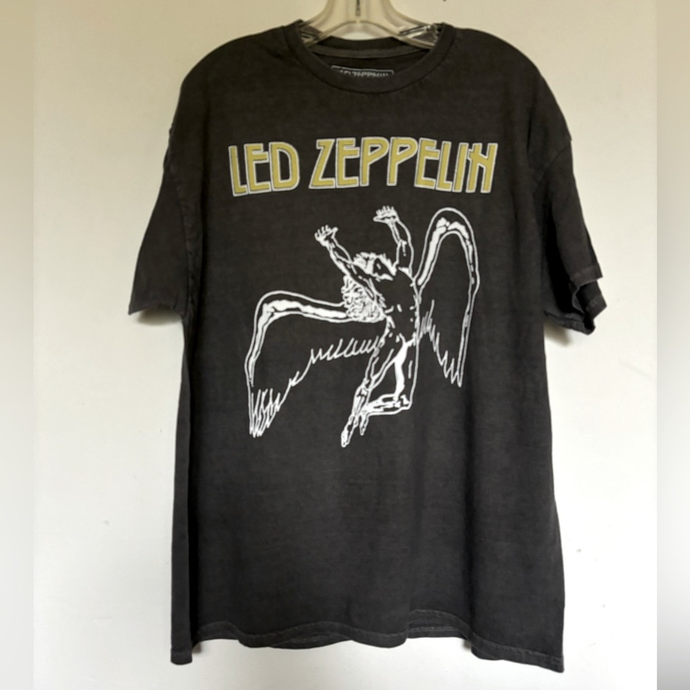 Led Zeppelin Swans Song Band Oversized T shirt